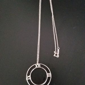 Tiffany & Co. Atlas Open Pendant Necklace